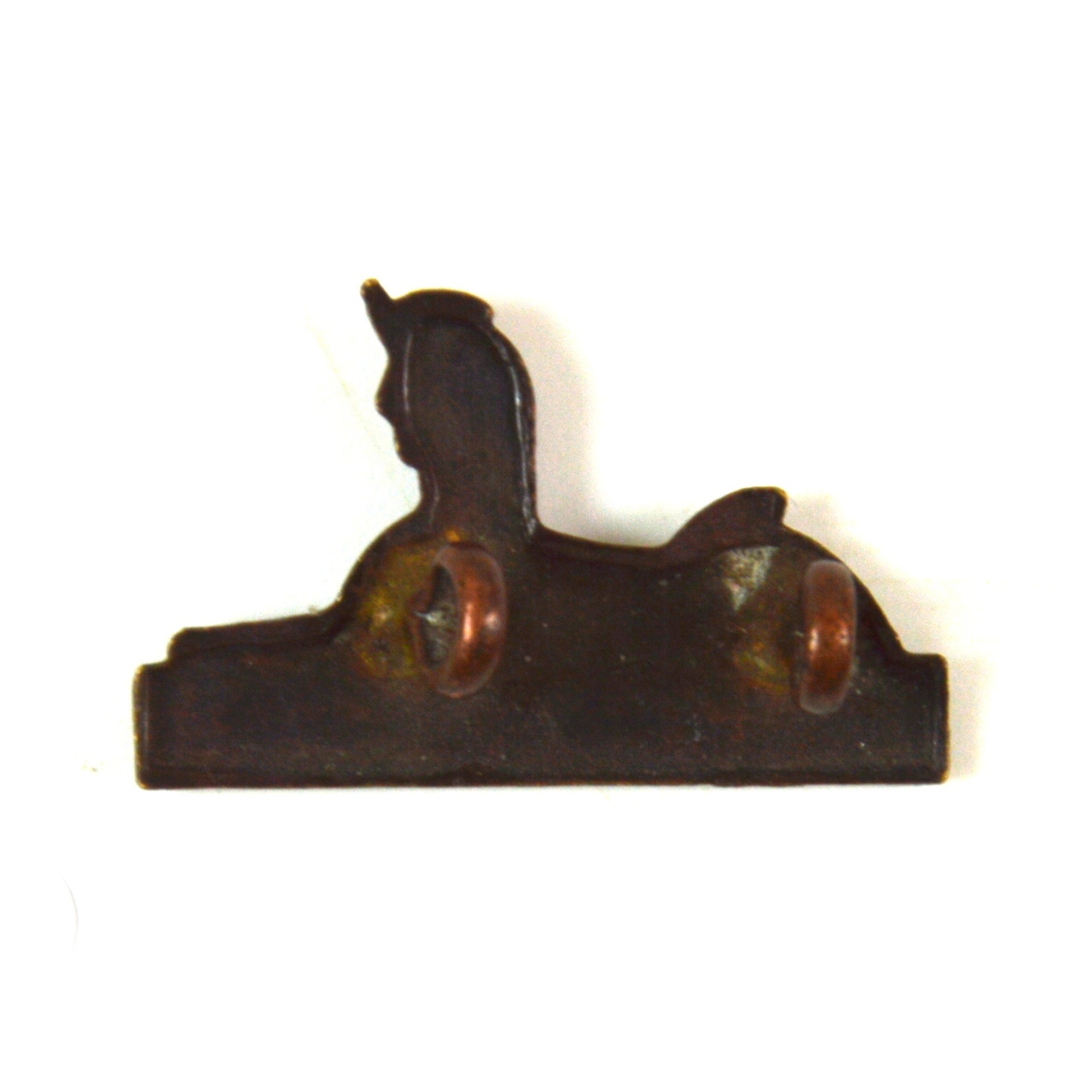 Gordon Highlanders Bronze Officer's Service Dress Collar Badge - Image 2