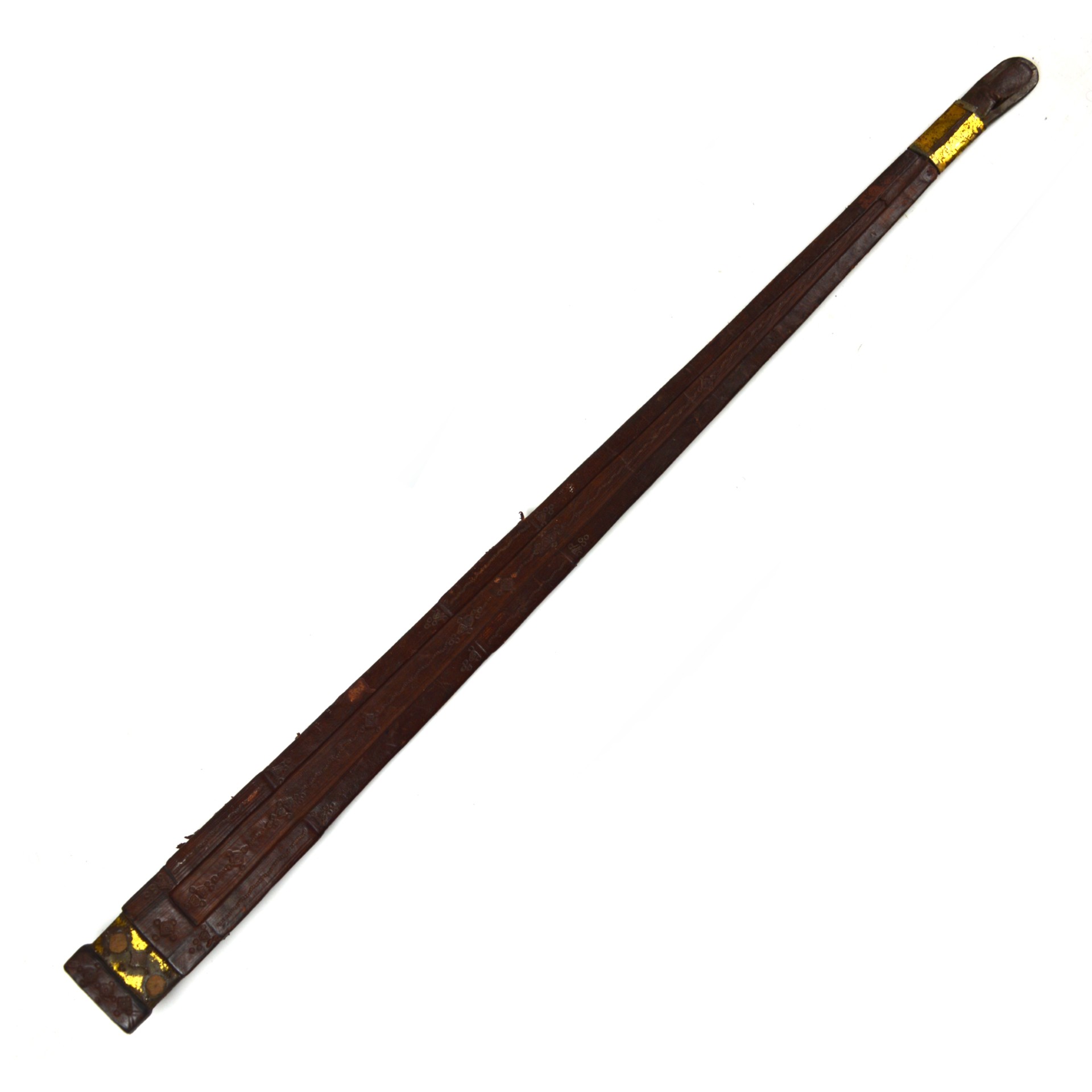 Antique Tuareg Takoba Sword in Scabbard - Image 6