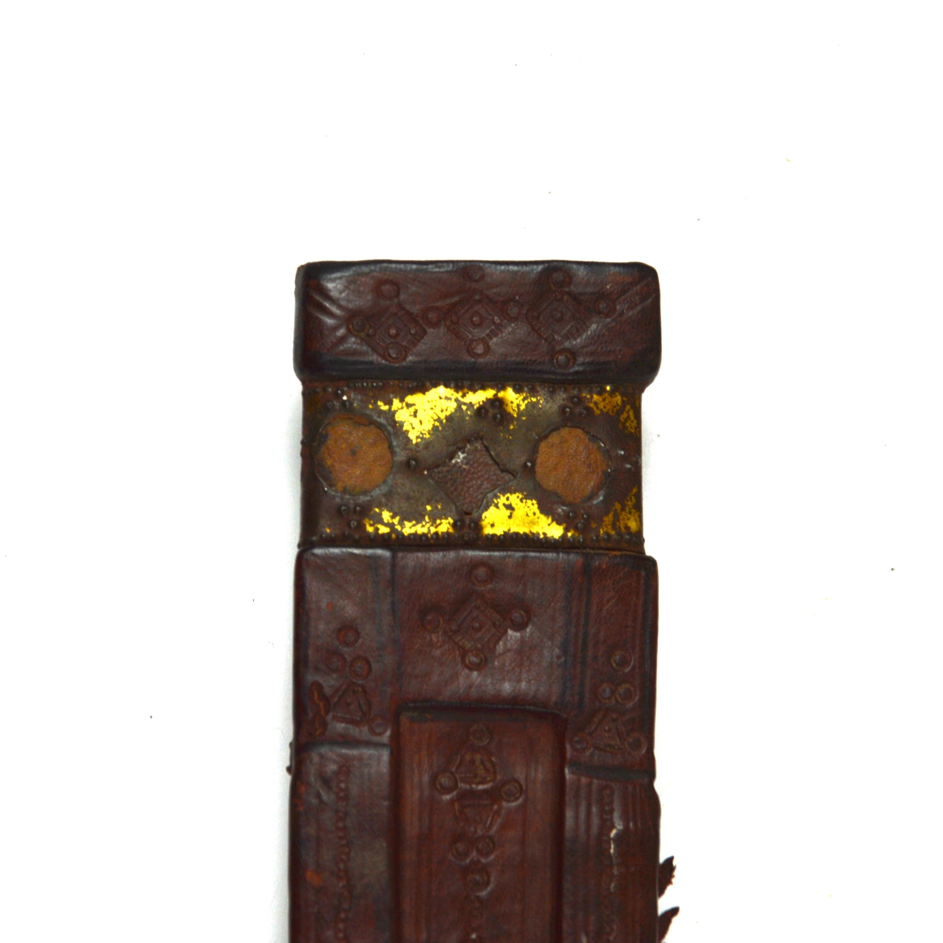 Antique Tuareg Takoba Sword in Scabbard - Image 5