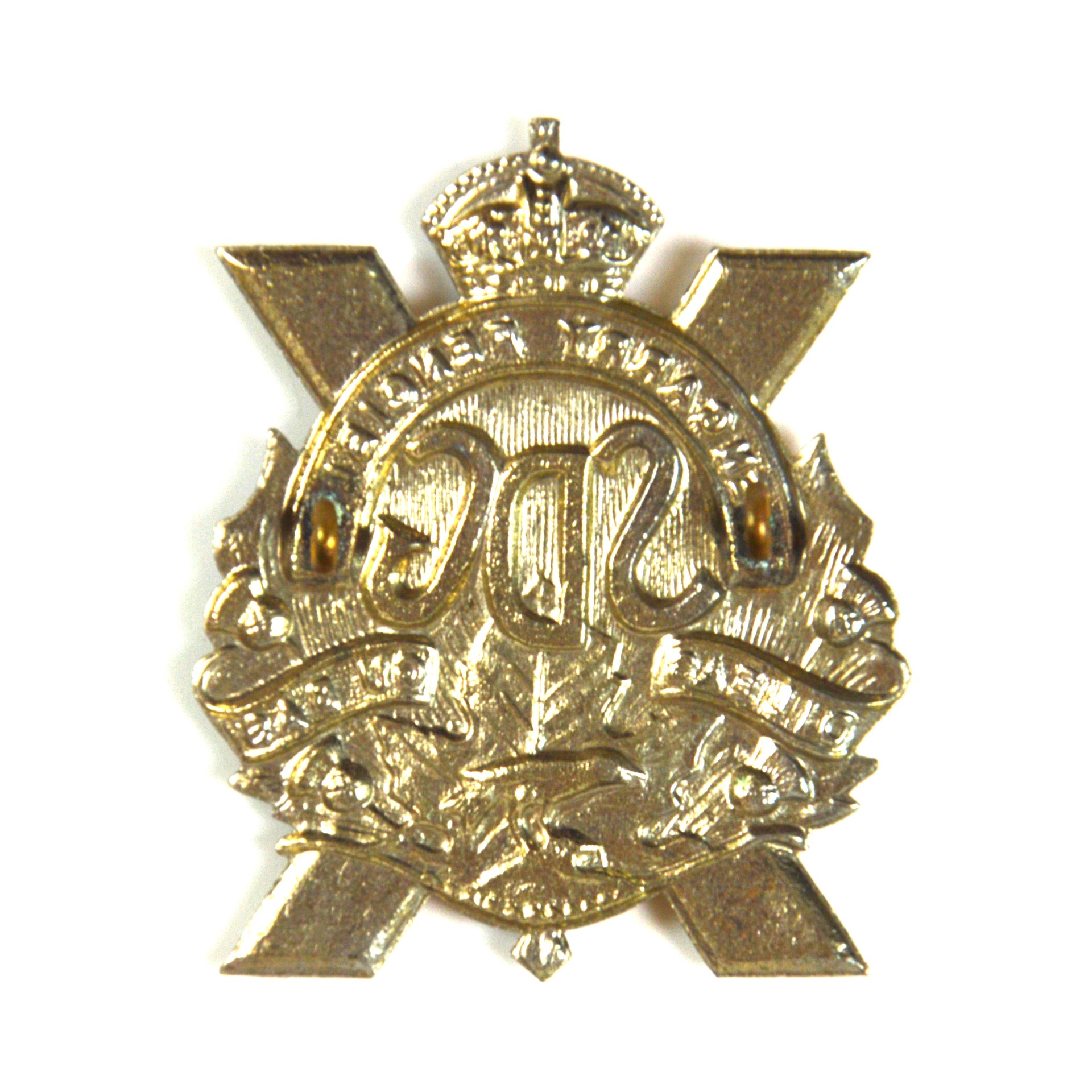 Stormont, Dundas and Glengarry Highlanders (SDG) Glengarry Cap Badge (1920-1953 Pattern) - Image 2