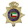 Kuwait Police Enamel Cap Badge
