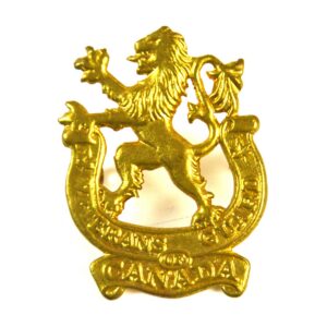 Veteran's Guard of Canada Cap Badge (1940-1947 Pattern) - Manufactured by Roden Bros.