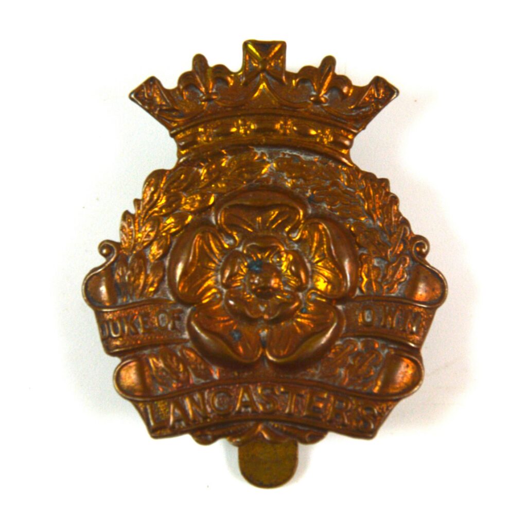 Duke Of Lancaster's Own Yeomanry Cap Badge (1908-1951 Pattern) - Manufactured by F. Narborough, Birmingham