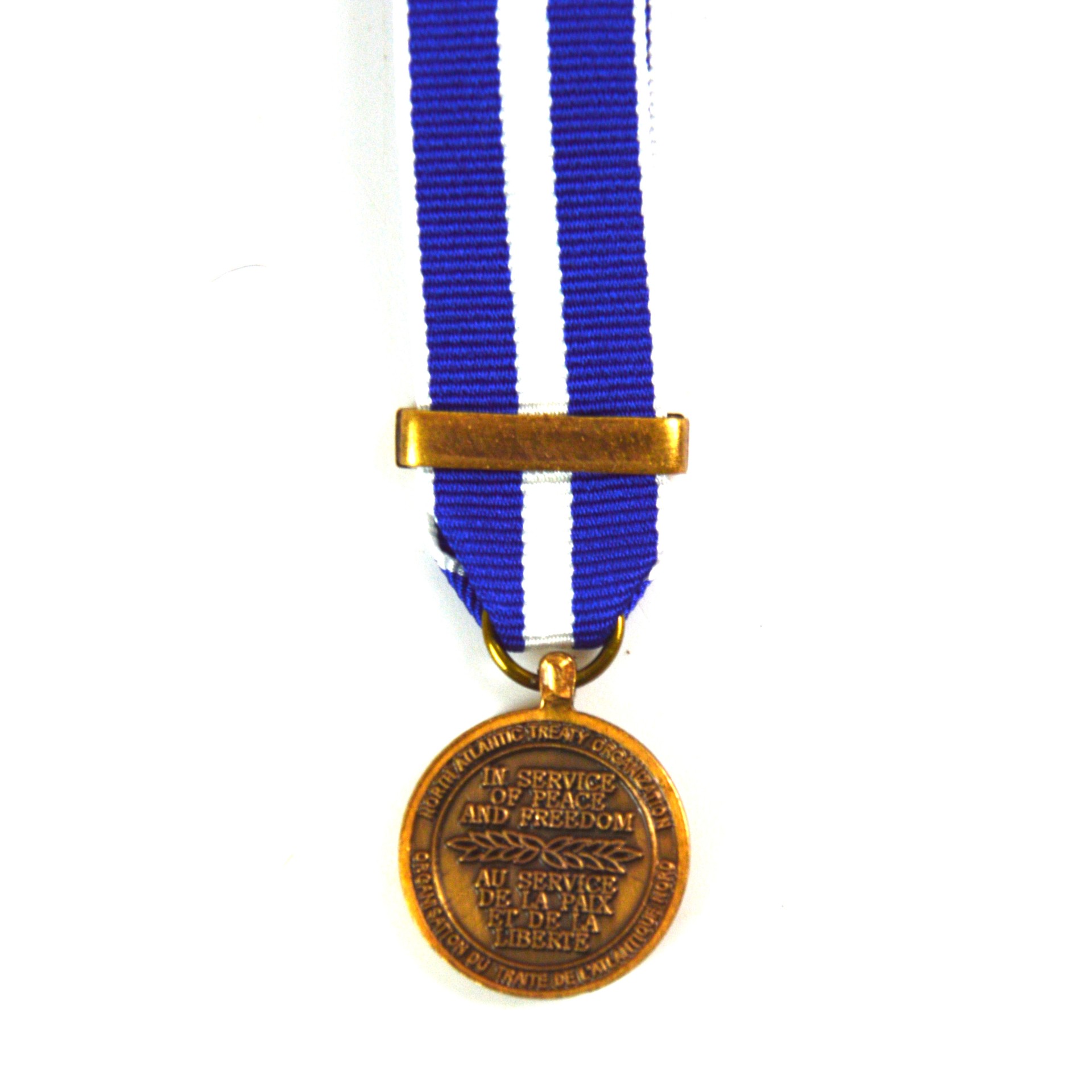 NATO Kosovo Medal - Miniature - Image 2
