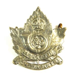 Saskatoon Light Infantry Cap Badge (c.1924-1955 Pattern)
