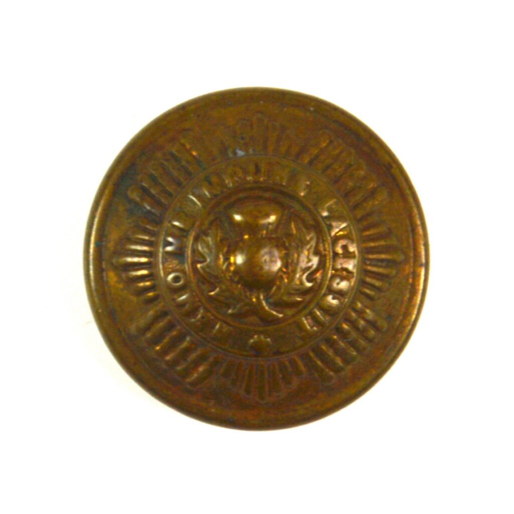Cape Town Highlanders Brass Button - 25mm