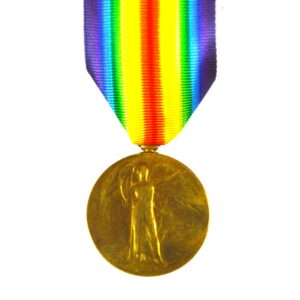 Victory Medal - Driver William Arthur Harrington, Royal Field Artillery (RFA)