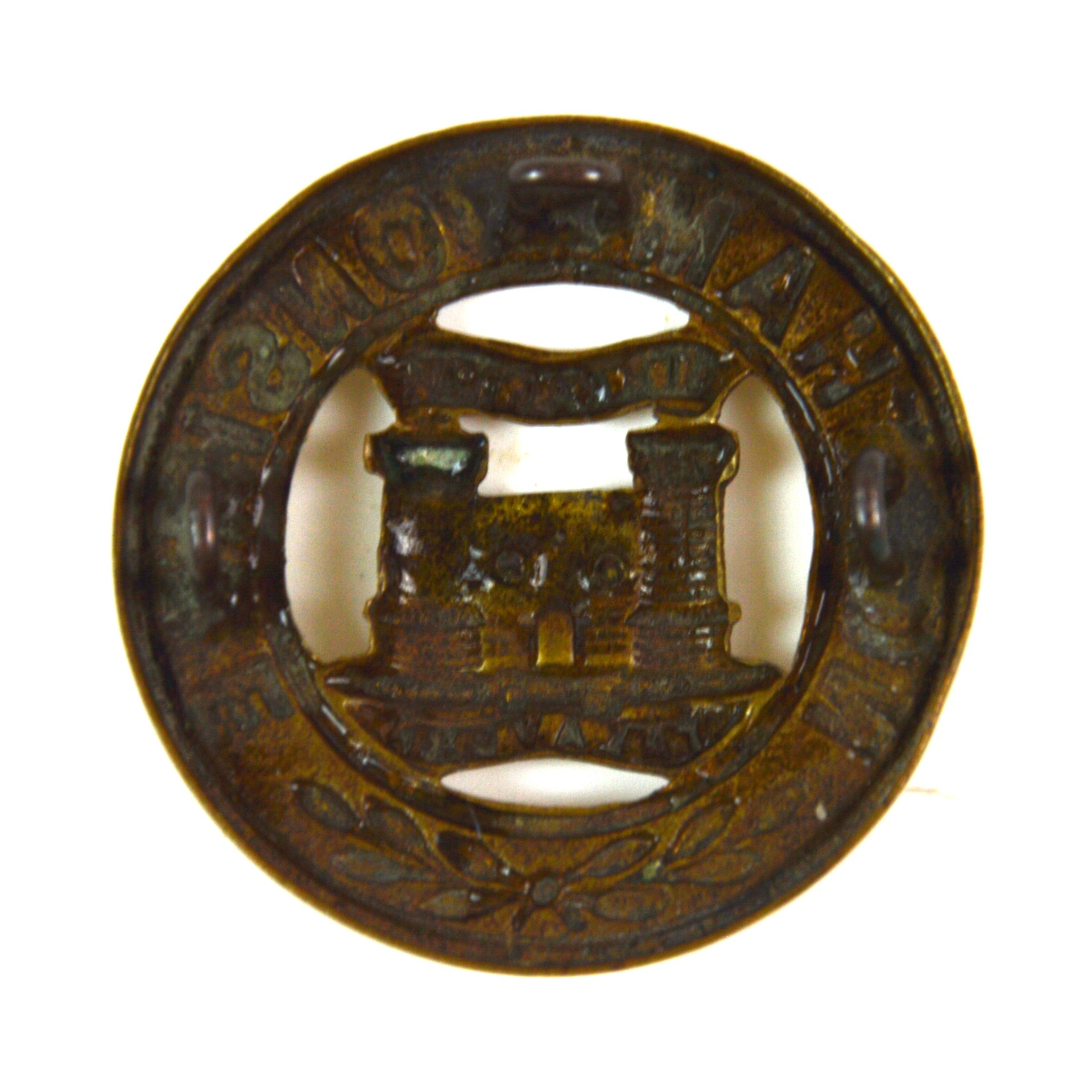 Northamptonshire Regiment Helmet Plate Centre (1881-1900 Pattern) - Image 2
