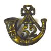 52nd (Oxfordshire) Regiment of Foot Glengarry Cap Badge (1874-1881 Pattern) - Restrike