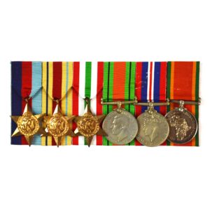 South African WW2 North Africa and Italy Campaign Medal Group - Private Peter Baatjies, 23rd Field Regiment, South African Artillery