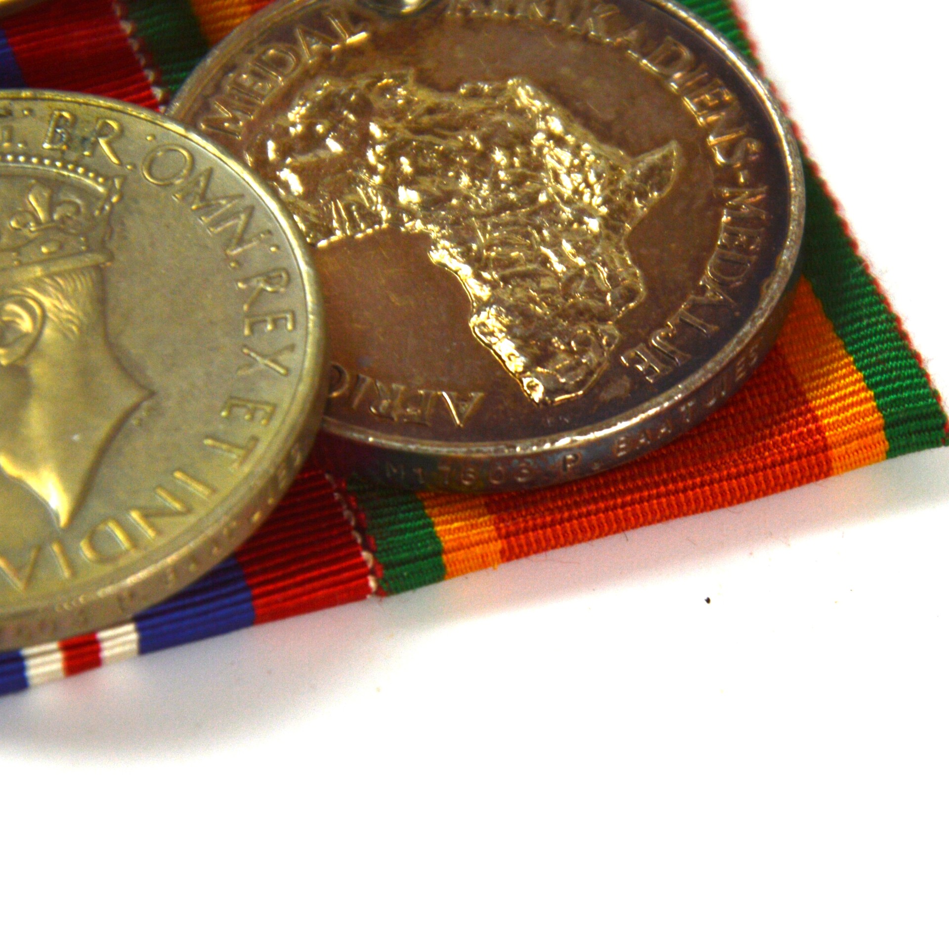 South African WW2 North Africa and Italy Campaign Medal Group - Private Peter Baatjies, 23rd Field Regiment, South African Artillery - Image 3