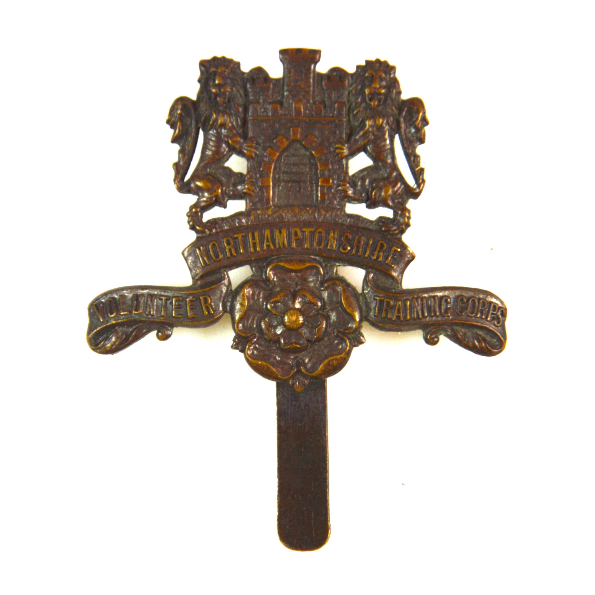 Northamptonshire Volunteer Training Corps (VTC) Cap Badge - Original