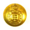 Essex Yeomanry Officer's Button (Queen's Crown, 1953-1967 Pattern) - 17.5mm