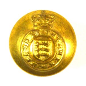 Essex Yeomanry Officer's Button (Queen's Crown, 1953-1967 Pattern) - 17.5mm