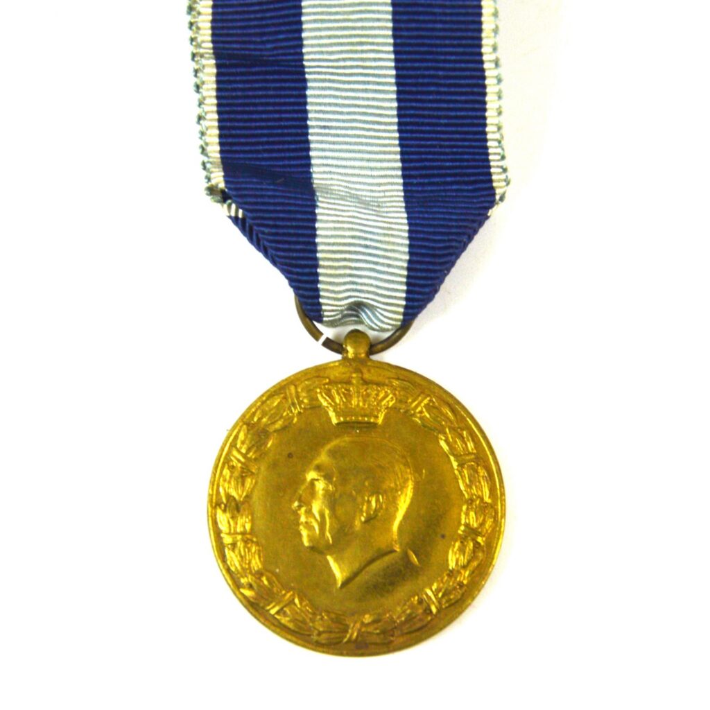 Kingdom of Greece Commemorative War Medal 1940–1941, Army Issue, Gold Class
