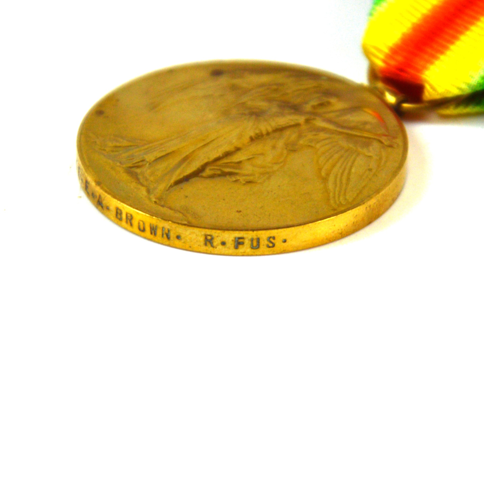 Victory Medals Belonging to Brothers Killed - L/Corporal Ernest Brown, RE and L/Corporal Sidney Brown, 1st Bn, London Regiment (RF) - Image 5