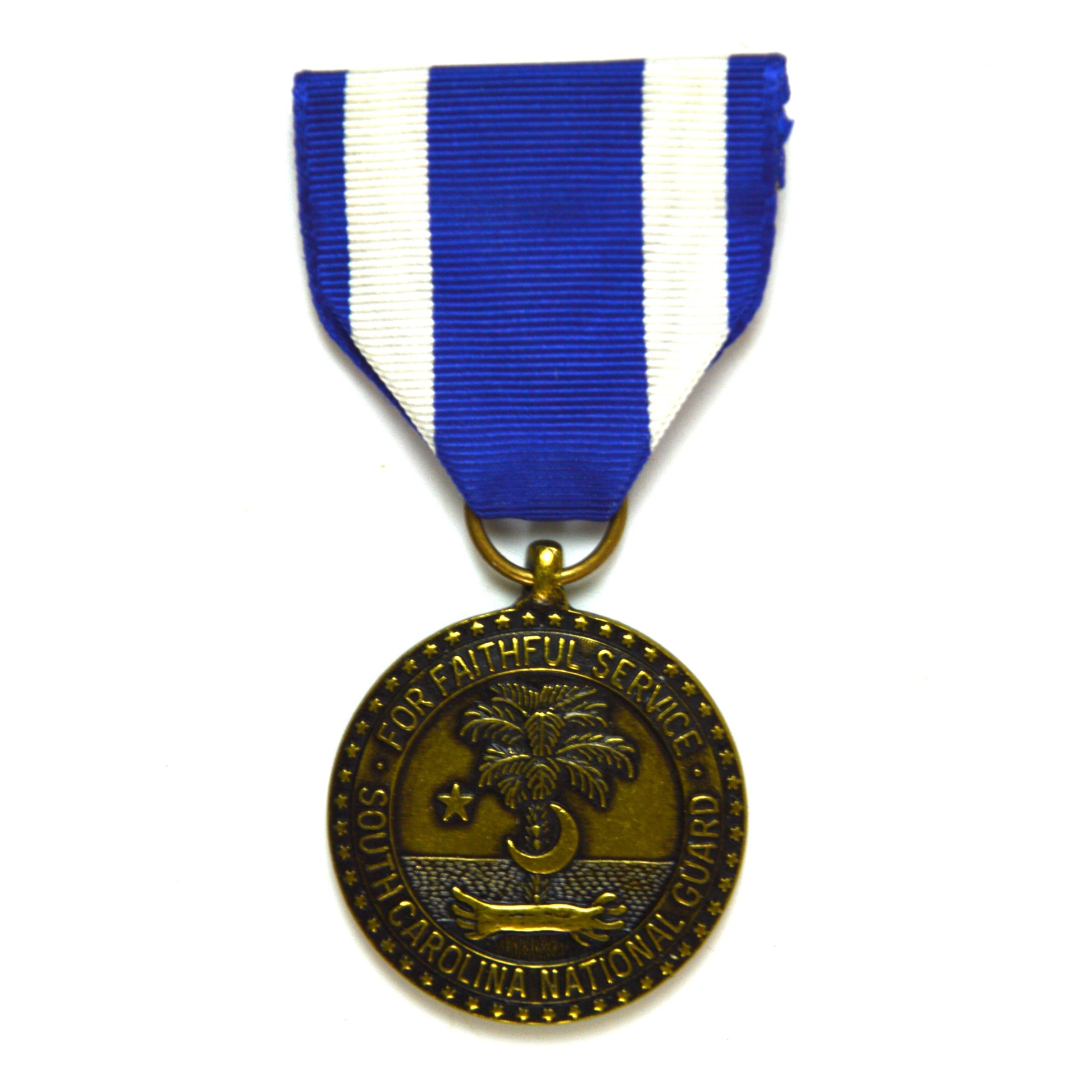 South Carolina National Guard Faithful Service Medal