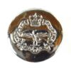 Northern Rhodesia Police Chrome Blazer Button (1952-1964 Pattern) - 17mm