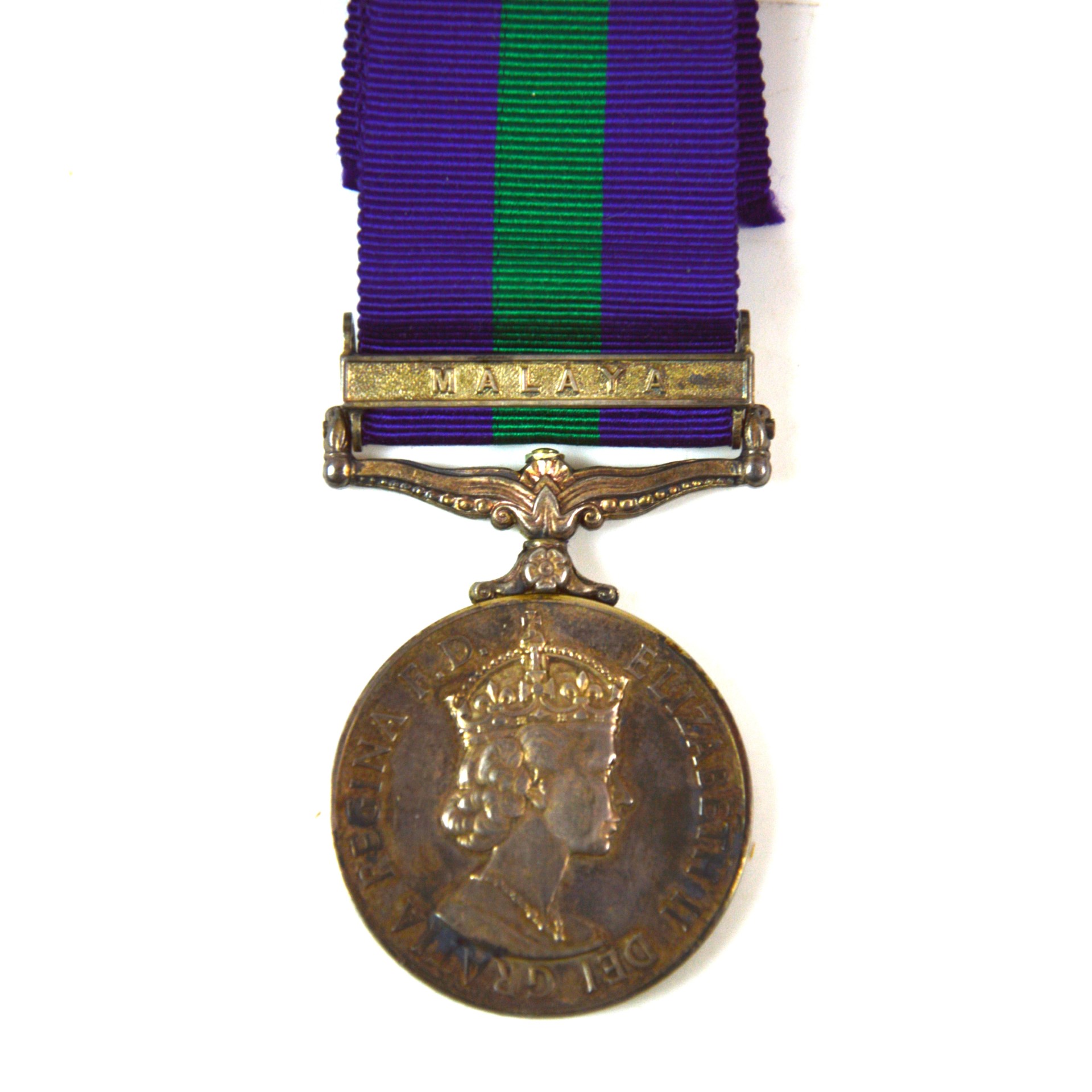 General Service Medal - Malaya (1955-1962 Type) in Box - Private Thomas O. Moore, 1st Battalion, Queen's Own Royal West Kent Regiment - Image 2